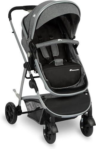 Bebeconfort Hello 2 en 1: Silla de paseo, cochecito ligero de 8,4 kg, plegado reversible y compacto, asiento que se convierte en capazo, para bebés de 0 a 22 kg